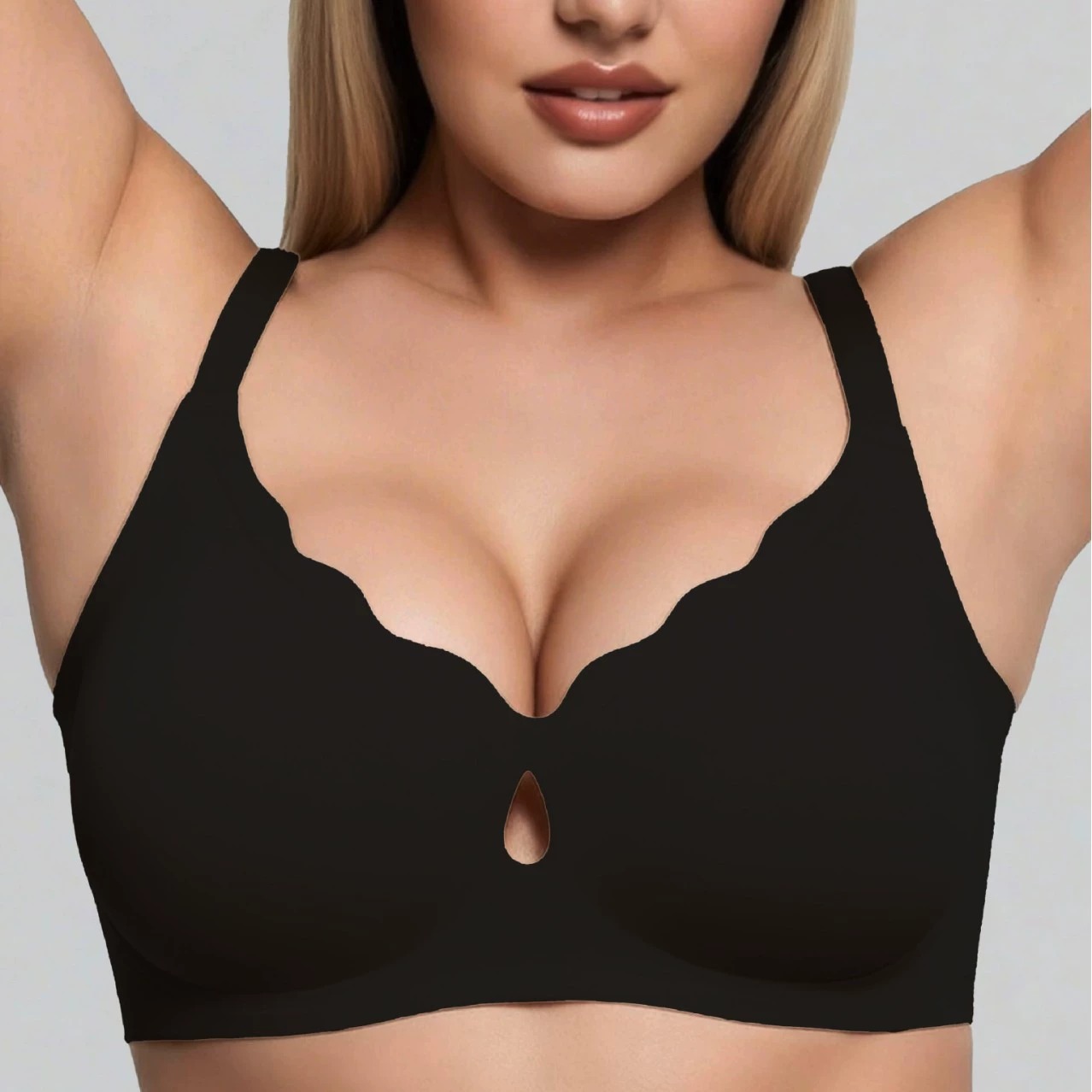 Plus-size wire-free bra made in the Shantou factory